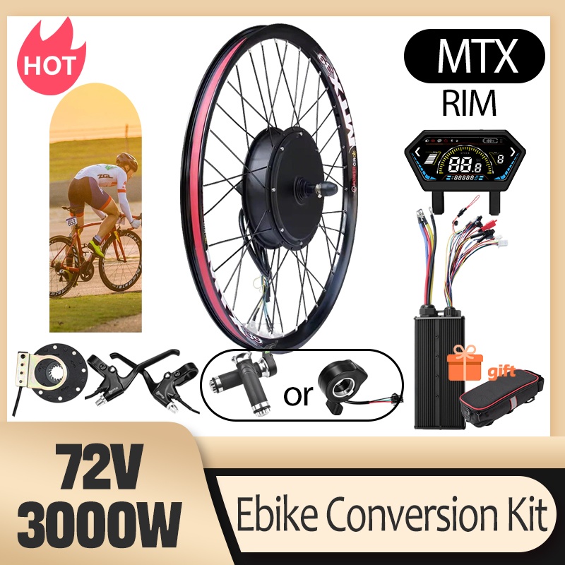 Ebike Conversion Kit 72V 3000W - Zestaw do konwersji roweru elektrycznego 3000W
