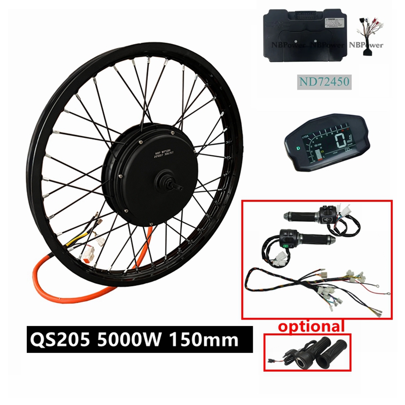 Ebike Conversion Kit 72V 3000W - Zestaw do roweru elektrycznego NBpower/QS205 V3