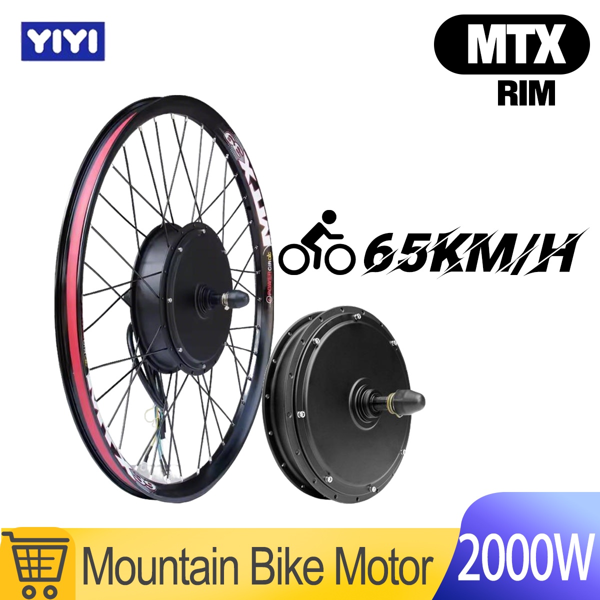 MTX 48V52V 2000W Silnik do row – 72V 5000W Hub Motor Kit recenzja i cena