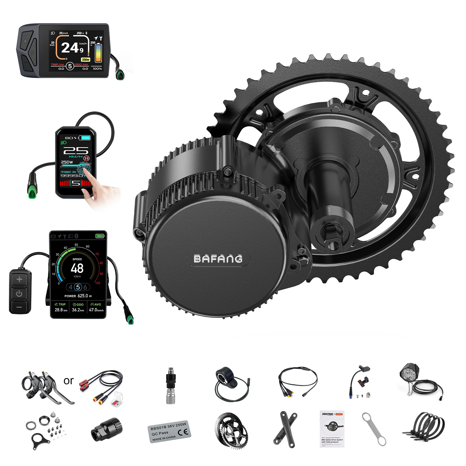 [Dostawa lokalna w USA] Silnik – Mid Drive Motor Kit 52V 1000W recenzja i cena